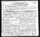 Willie Frady Brown - death certificate 27 Feb 1927