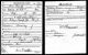 Levi Frady - Draft Registration Card